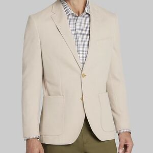 NEW Jos. A. Bank Tailored Fit Pique Knit Blazer Sport coat Jacket XXL